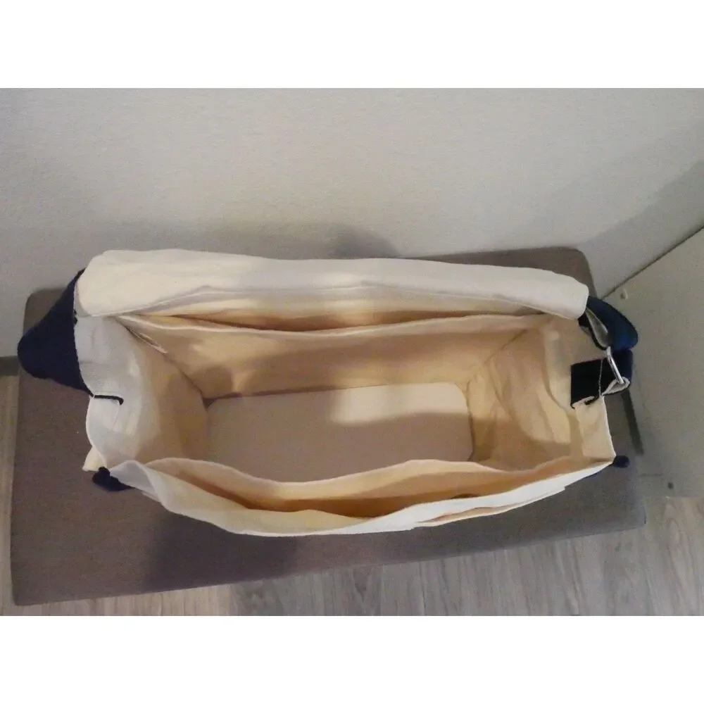 Canvas Scrapbook Tote Messenger Bag Paint Me Craft Organizer Cotton New